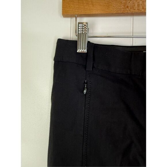 M.M. LaFleur Ankle Zipper Skinny The Curie Pants Black Size 8 - Picture 10 of 14